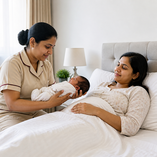 Welcoming a newborn is beautiful, but it can also be exhausting for new mothers. At NEHA HOME CAR… post image