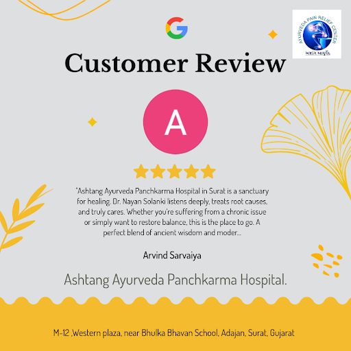 Arvind raves about his exceptional experience at Ashtang Ayurveda Panchkarma Hospital, the best A… post image
