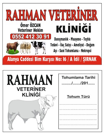 RAHMAN VETERİNER KLİNİĞİ