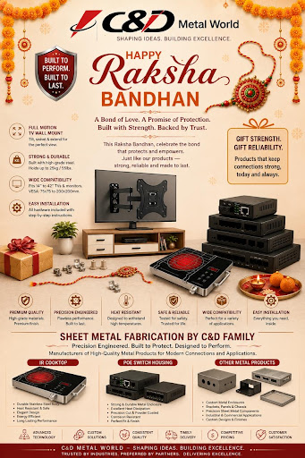 Happy Rakshabandhan to all by C&D metal world family  post image