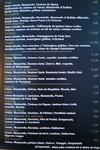 Menu Rosso basilico Page 1
