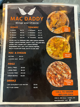 Mac Daddy Wingz and Cheeze by null