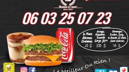 Photo 1 - BURGER BY NIGHT LE MANS - Livraison De nuit