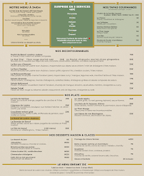 Menu Le Rabelais Page 1