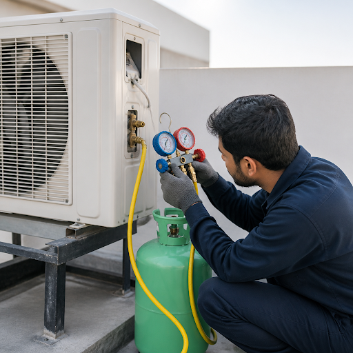 Is your AC not cooling like before or taking longer to bring down the room temperature? Timely AC… post image