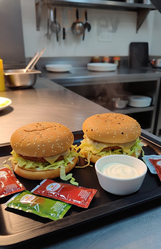 ​Hamare kitchen se seedha aapki table tak—garma-garam toasted buns, crispy patty aur melt-in-the-… post image