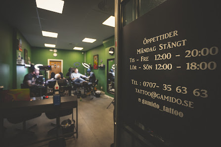 Gamido Tattoo STHLM Råsundavägen 155, 169 36 Solna, Sverige