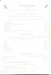 Photo n°22 de Le petit falafel à Paris (Restaurant méditerranéen)