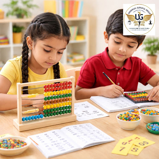 Give your child a powerful head start in numbers with our Abacus and Vedic maths program at GURU…