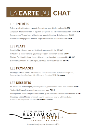 Restaurant Le Tour Du Chat