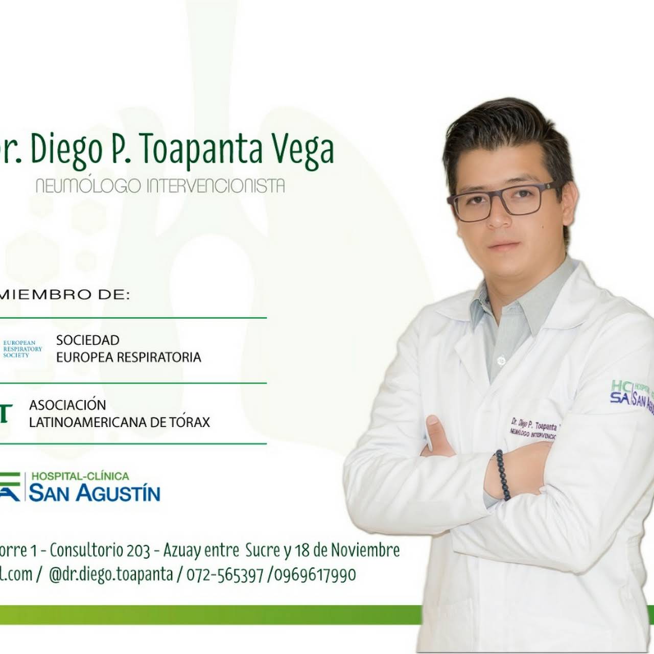 Dr Diego Toapanta V Neumologo Neumologo En Loja