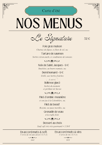 Menu Restaurant Le Bellevue Page 6