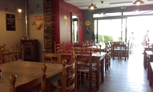 Place around image