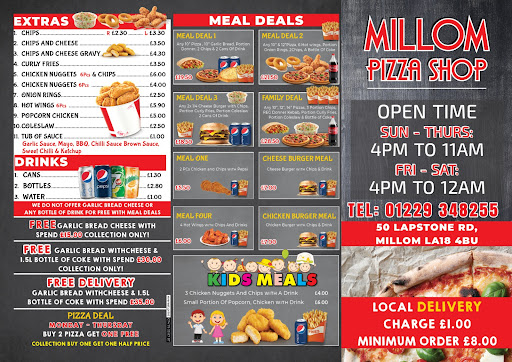 Millom pizza - Visual