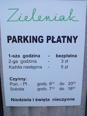 Car parking Zieleniak, Author: sk197876