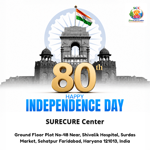 Celebrate Independence Day with gratitude and healing at SURECURE Center. Experience Divine Yoga…