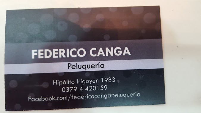 Federico Canga, Peluqueria, Author: Julio Fernando Gómez