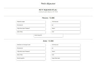 Menu Restaurant Atlas Page 3