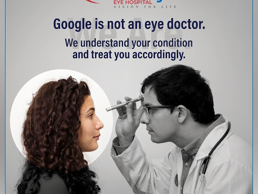 Google is not an eye doctor.  post image