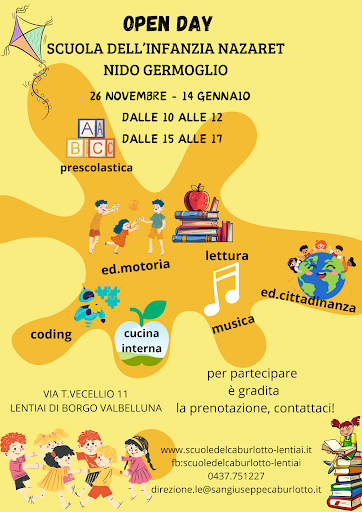 Scuola Infanzia Nazaret e Nido Germoglio di Lentiai - Thumbnail