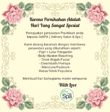 DeSPA (Delivery Salon, Pijat & Spa Bogor), Author: DeSPA (Delivery Salon, Pijat & Spa Bogor)