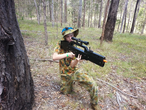 Laser Commando - Visual