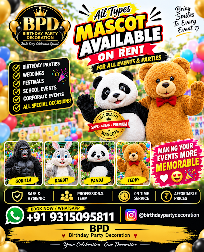 All types Mascot available post image