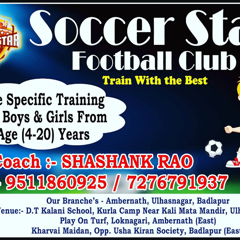 SOCCER STAR FOOTBALL CLUB - Football Club in Ulhasnagar and ambarnath