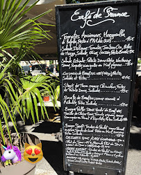 Menu Café de France Page 1