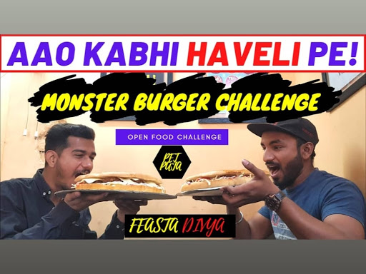 Monster burger challenger,s post image