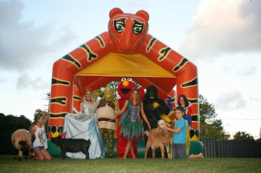 A & A Party Hire Specialists- Jumping Castles Sumo Suits Waterslide Petting Farm