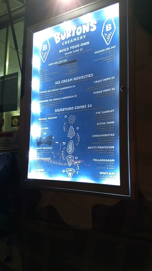 Burton's Comfort Creamery