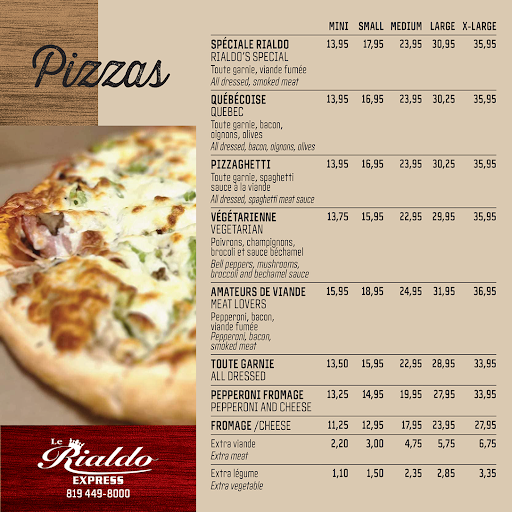 Rialdo Express - Visual