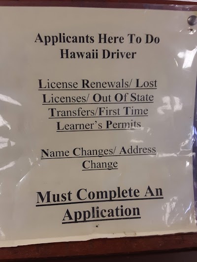 Hilo Driver Licensing Station