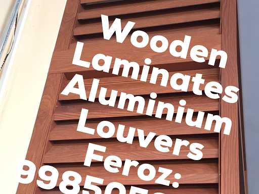Aluminium Louvers Wood Laminates Feroz:9985058462 post image