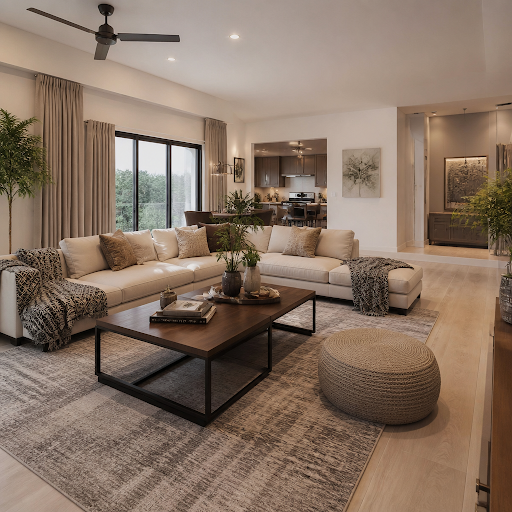 A warm, welcoming living room is the heart of every home. At Texora Interior Studio, we design fa… post image