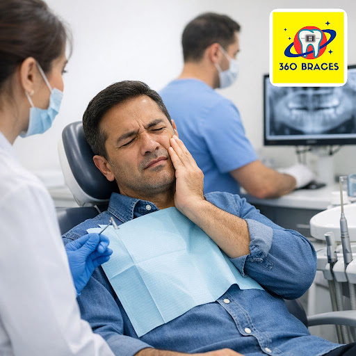 Persistent tooth pain is never normal. At 360 BRACES Dental Clinic in Laxminagar, Nagpur, our exp… post image