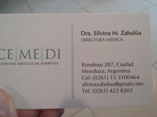 CEMEDI - CENTRO MÉDICO DE DIABETES, Author: Marina Velasco Manini