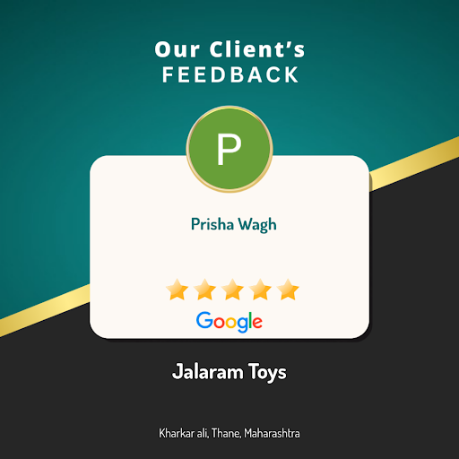 Prisha from Thane raves about her exceptional experience at Jalaram Toys, praising their vast col… post image