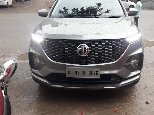 Lazer cutting 3D number plate, MG CAR post image