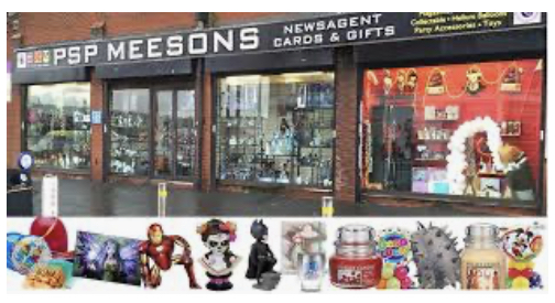 Meesons - Balloons, Cards, Gifts and Party store.
