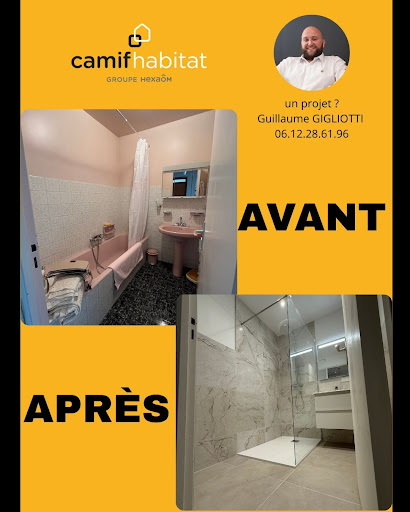 Avant → Après → Impressionnant.Chez Camif Habitat...