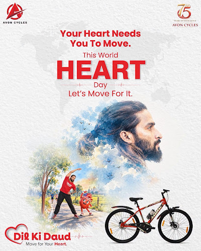 Every move counts when it’s for your heart❤️🚴 post image