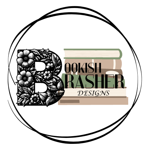 Bookish Brasher Designs