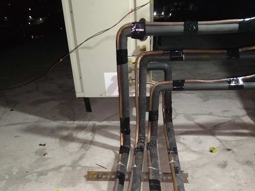 Copper piping ductable unit ki post image
