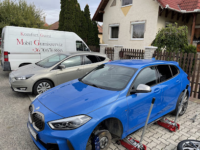 Komfort Gumi Mobil Gumiszerviz