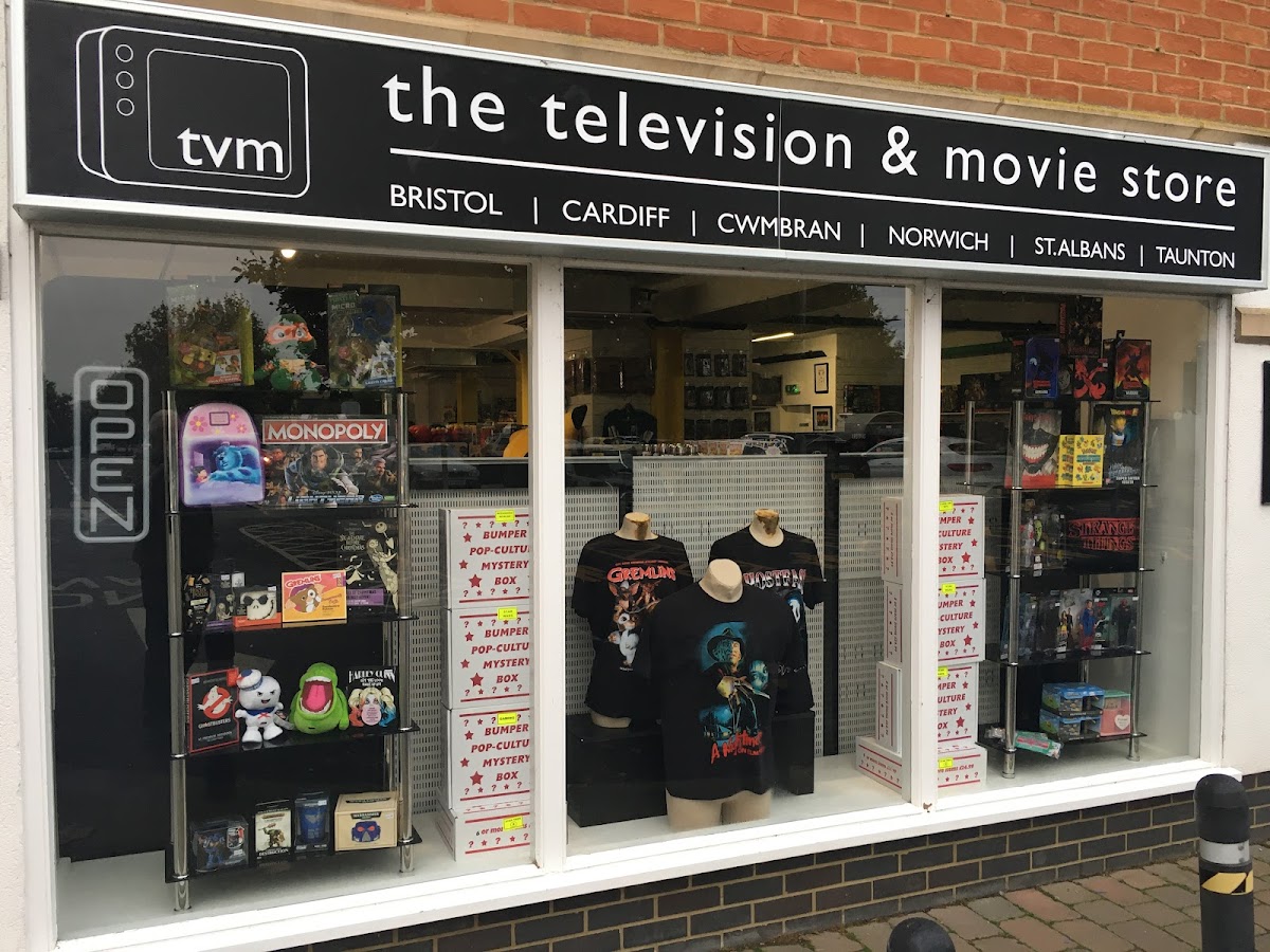 the television and movie store Wantage