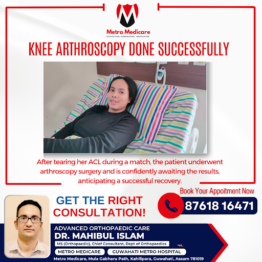 After a match-time ACL tear, our patient underwent a transformative arthroscopy surgery, radiatin…