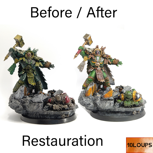 10Loups Painting - Thumbnail