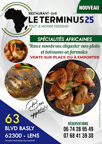 Menu Le Terminus 25 Restaurant-Bar Africain à Lens Page 8